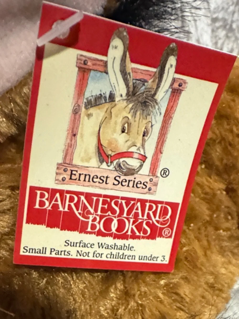 Barnyard Books Plush Brown Horse - Ernst Series
